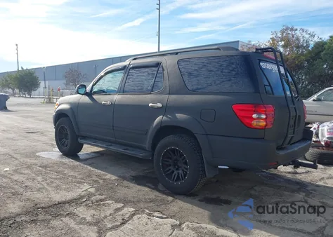 2004 Toyota Sequoia Sr5 V8 z USA, uszkodzony, nr VIN 5TDBT44A04S220607